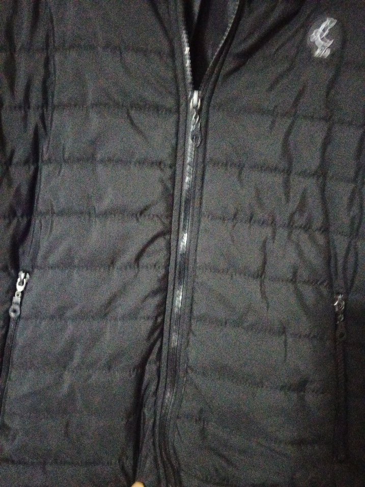 Siyah Fermuarlı erkek Mont - Görsel 3