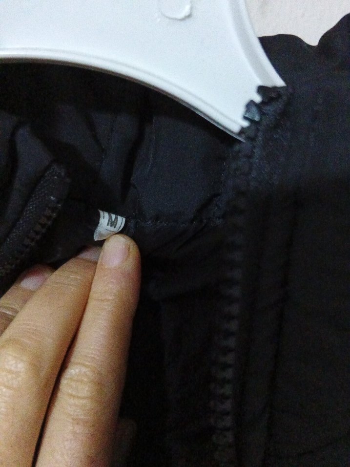 Siyah Fermuarlı erkek Mont - Görsel 4