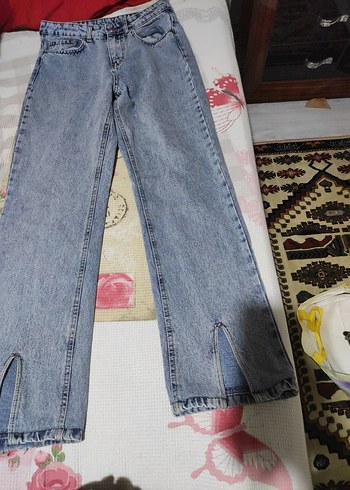 Mavi Tie-Dye Denim Salaş Kot Pantolon