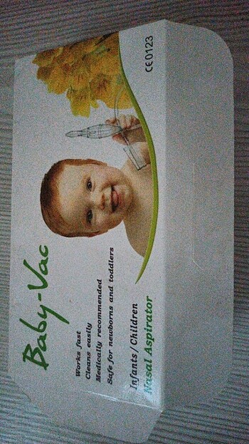 Baby vac nasal burun aspiratörü