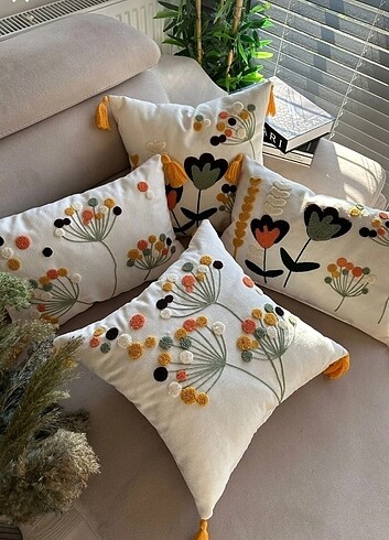 English Home 4 adet Punch Kırlent