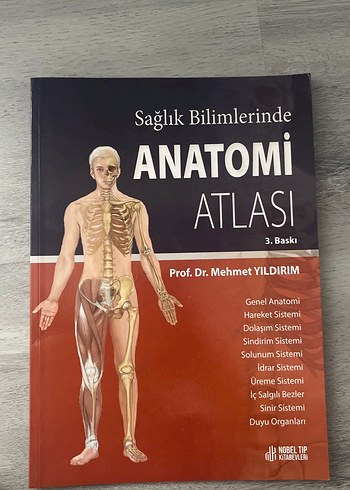 Sağlık Bilimlerinde Anatomi Atlası - Prof. Dr. Mehmet Yıldırım