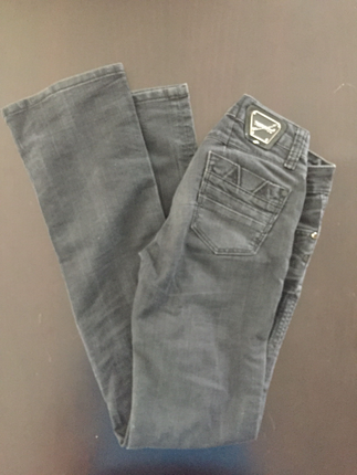 Addax Siyah boru paça denim 