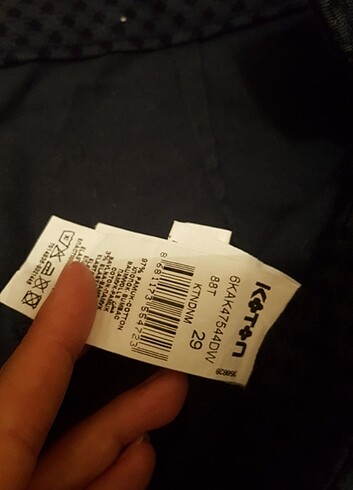 29 Beden çeşitli Renk Koton pantalon 