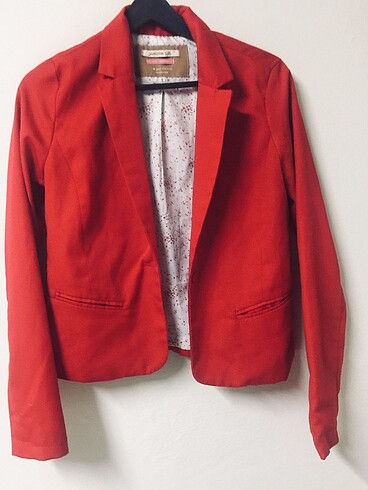 #bershka kırmızı ceket