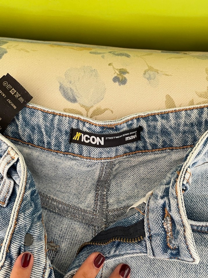 Mavi Jeans Kadın Midi Kot Şort - Görsel 3