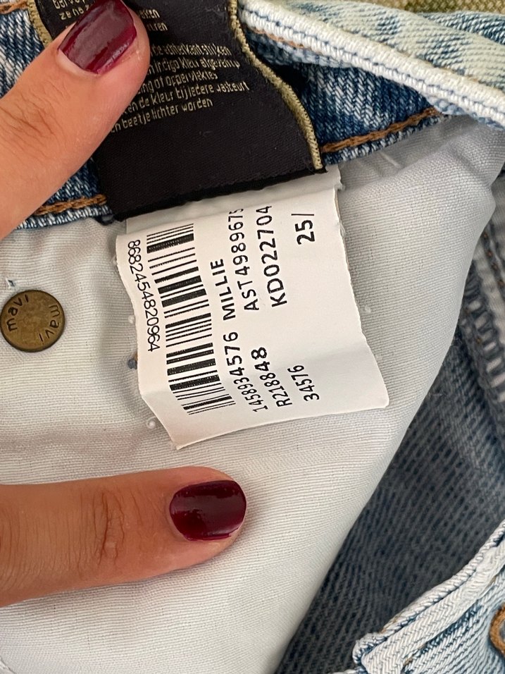 Mavi Jeans Kadın Midi Kot Şort - Görsel 5