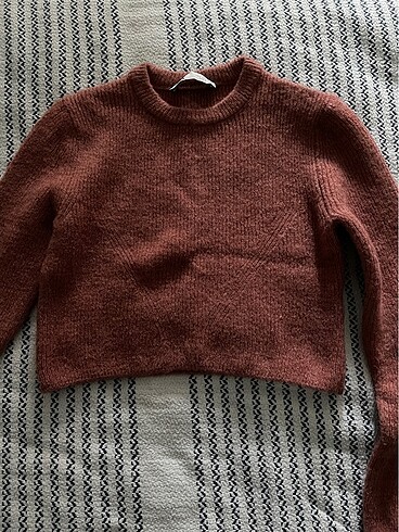 zara crop kazak