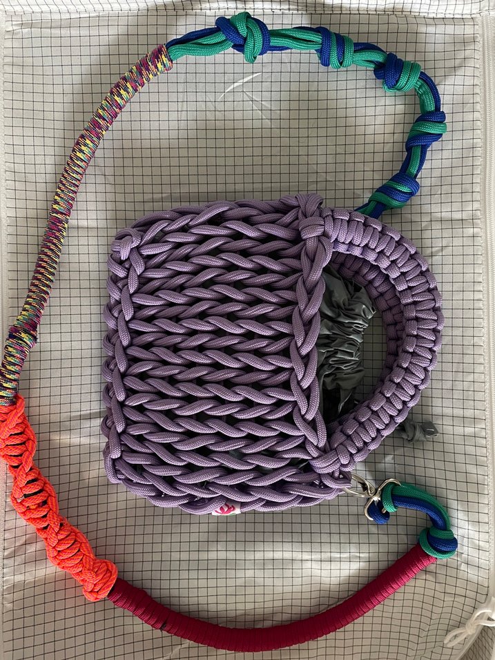 Örgü Kadın El Çantası - Bohem Stil act istanbul - Görsel 5