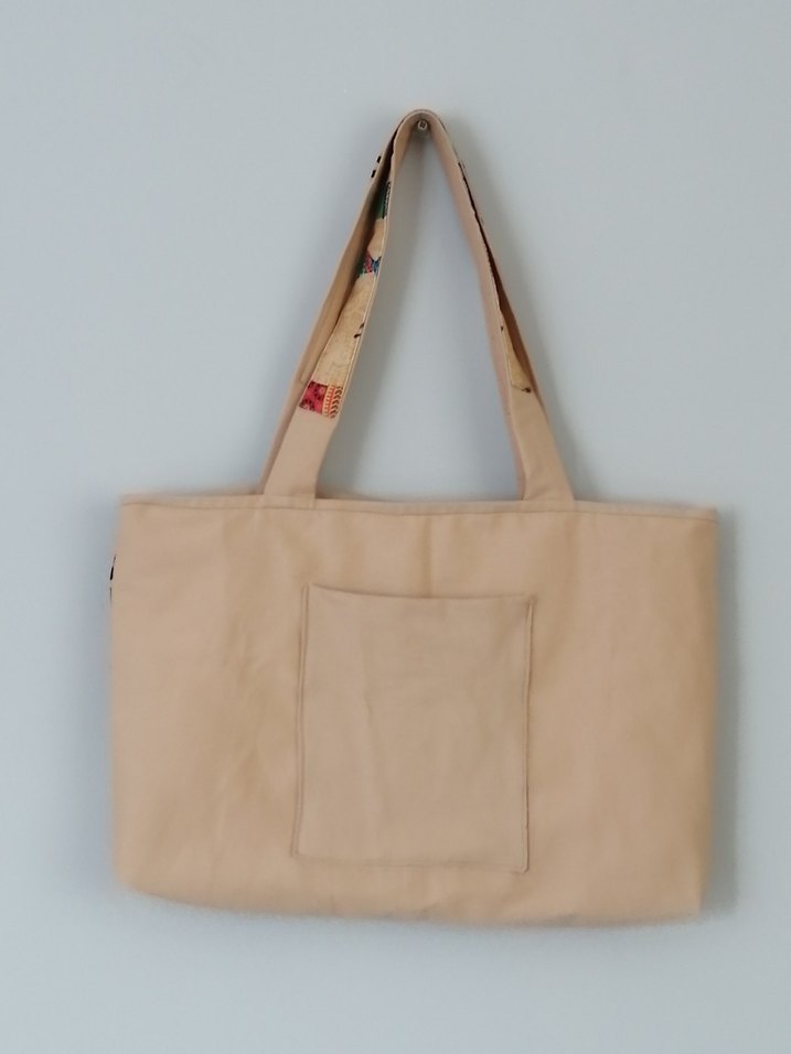 Renkli  Etnik Desen Kadın Çantası - Görsel 4