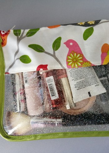 Renkli Desenli Şeffaf Organizer - Görsel 3