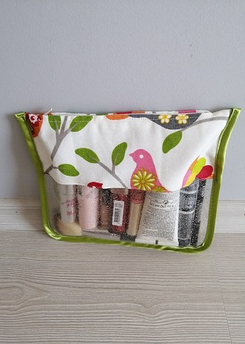 Renkli Desenli Şeffaf Organizer - Görsel 4