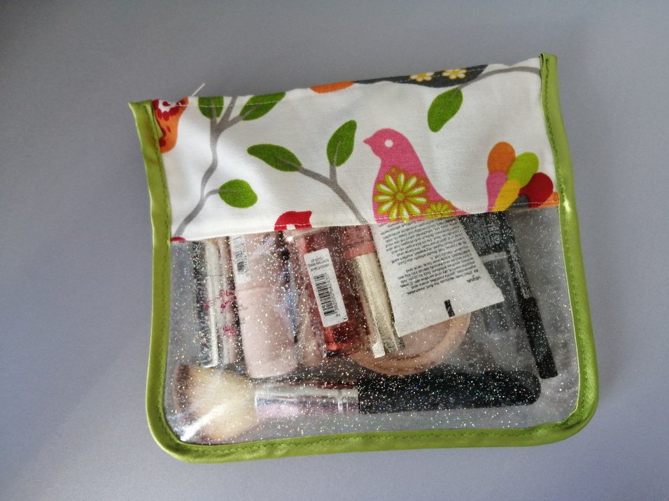 Renkli Desenli Şeffaf Organizer - Görsel 3