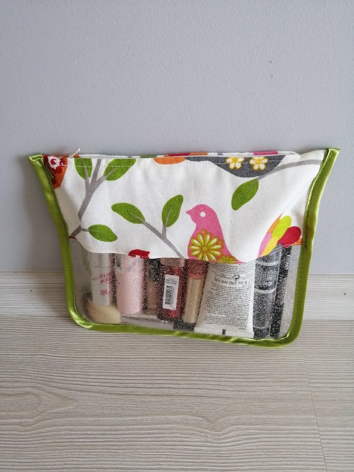 Renkli Desenli Şeffaf Organizer - Görsel 4