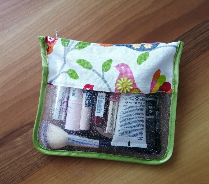 Renkli Desenli Şeffaf Organizer - Görsel 2