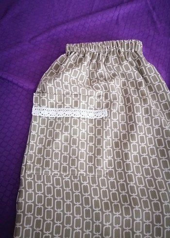 Çağla yeşili cepte dantel detaylı BURSA Şalvarı  - Görsel 8