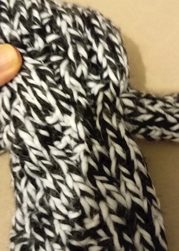 Gri Zebra Desenli Fırın Eldiveni - Görsel 5