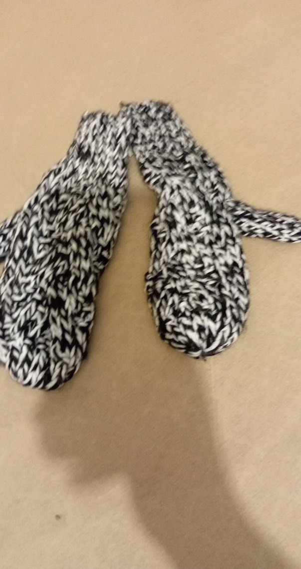 Gri Zebra Desenli Fırın Eldiveni - Görsel 3