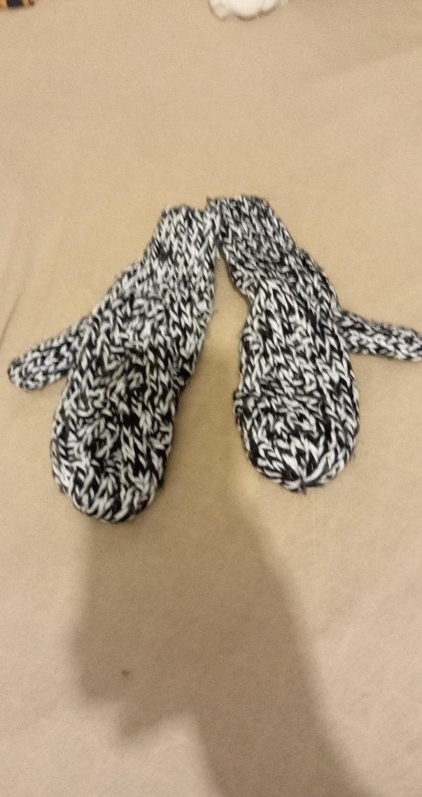 Gri Zebra Desenli Fırın Eldiveni - Görsel 2