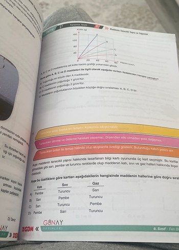 Zoom Fen Bilimleri Soru Bankası 6. sınıf - Görsel 3