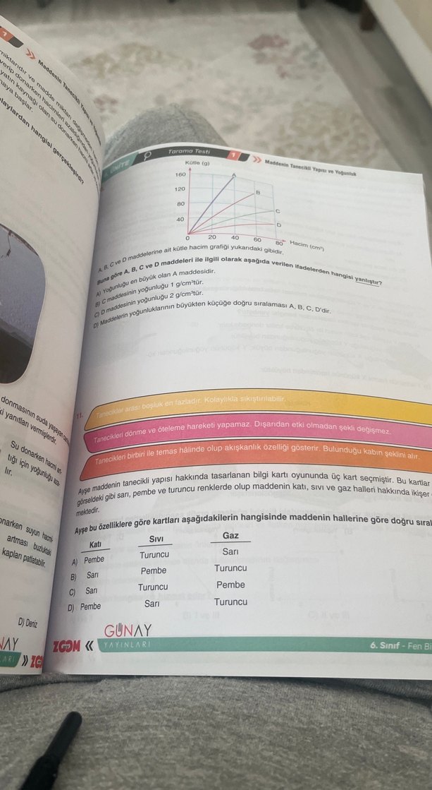 Zoom Fen Bilimleri Soru Bankası 6. sınıf - Görsel 3