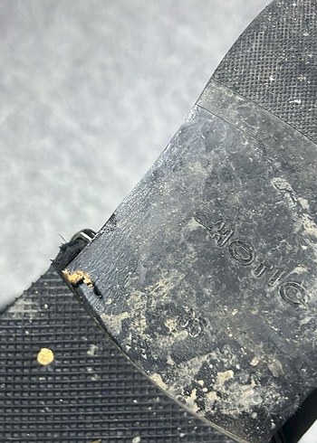 Kadın Siyah Deri Tokalı Dizüstü Çizmeler - Görsel 8