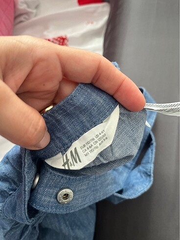 6 Yaş Beden mavi Renk H&M salopet