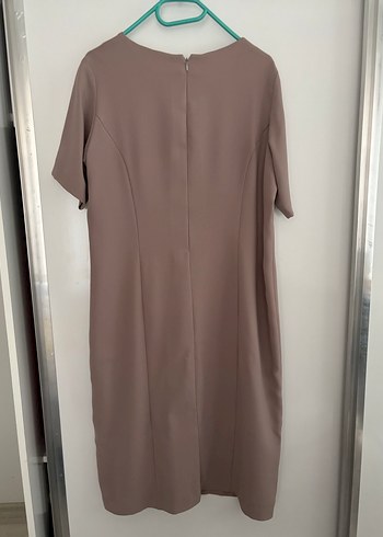 Bej elbise - Görsel 3