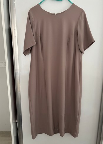 Bej elbise - Görsel 2