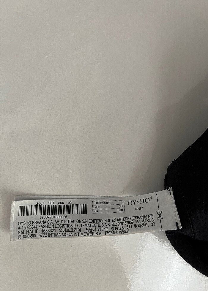 Oysho destekli spor sütyeni - Görsel 4