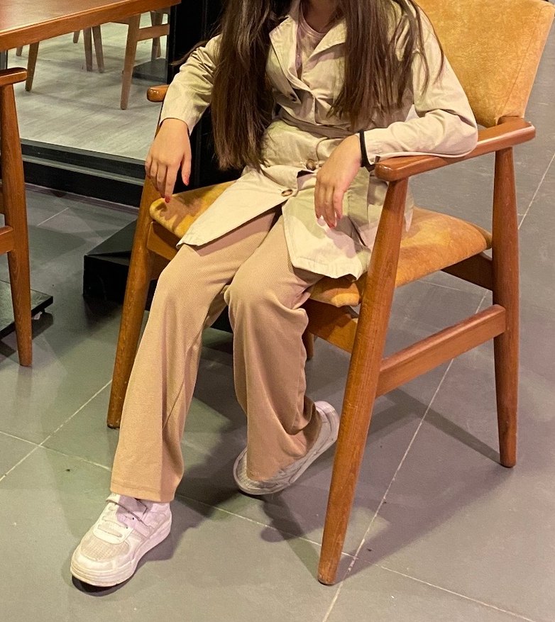 Bej Kız çocuk Trençkot - Görsel 2