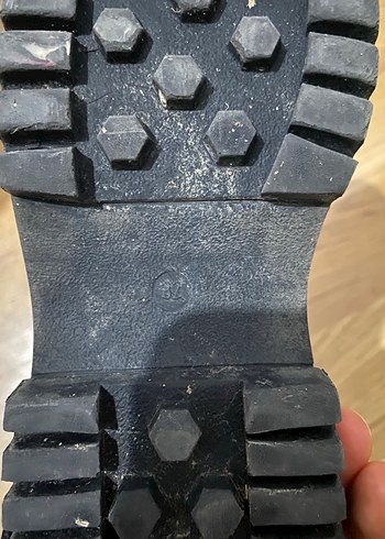 Siyah Deri Bağcıklı Bot kız çocuğu - Görsel 6