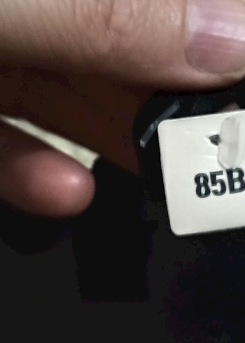 diğer Beden siyah Renk Siyah Minimalist Goth Sütyen