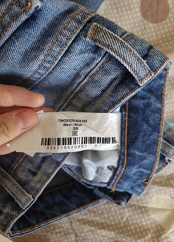 m Beden mavi Renk MAVI jean
