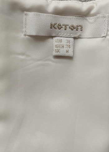 Koton Beyaz Korse Büstiyer