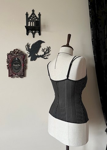 Dark Doll Gotik Büstiyer - Görsel 3