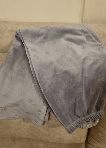 penti Gri kadife pijama - Görsel 2