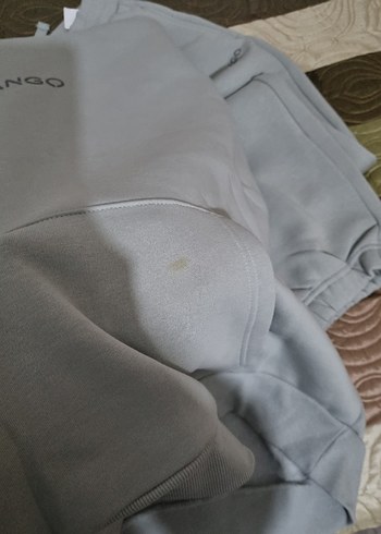 gri Kapüşonlu Kadın Eşofman Takımı - Görsel 8