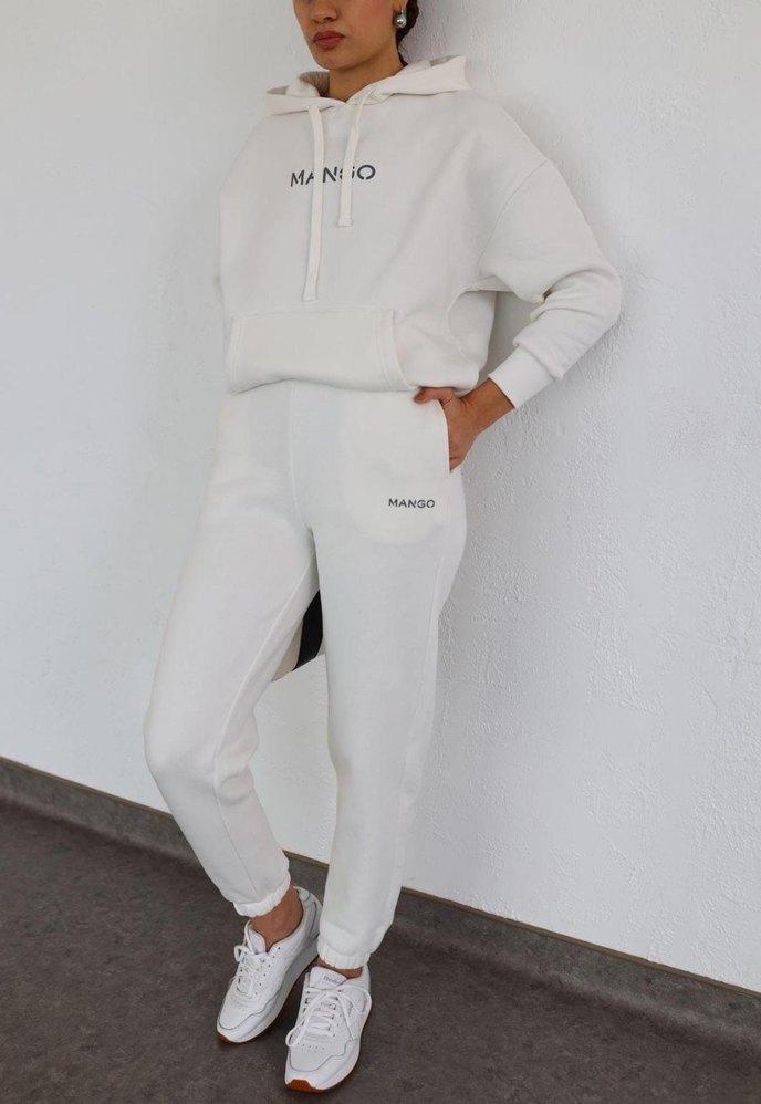 gri Kapüşonlu Kadın Eşofman Takımı - Görsel 2