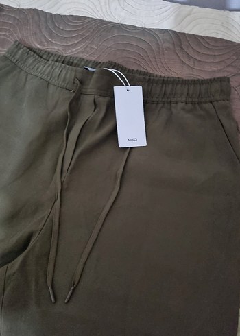 mango Keten Kadın Pantolon - Görsel 5