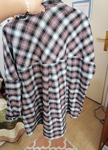 l Beden çeşitli Renk oversize gömlek