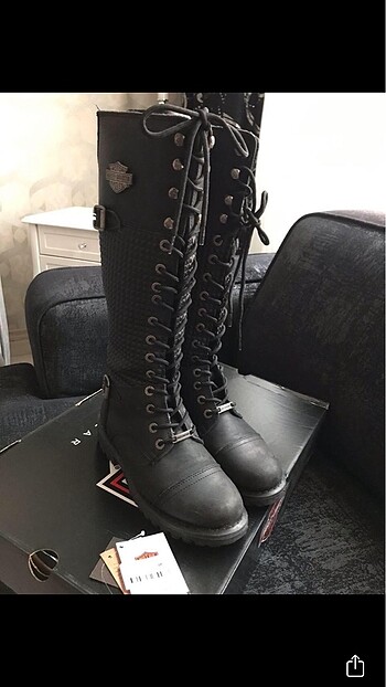 38 Beden Harley Davidson Tiny Black Çizme