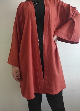 universal Beden kırmızı Renk Kimono