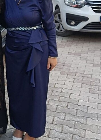 Tesettür abiye elbise 