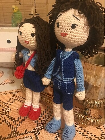  Amigurimi kız erkek bebek