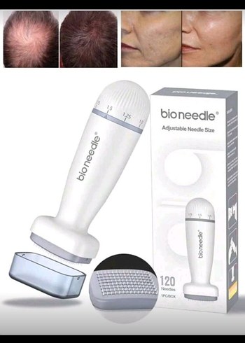 Bioneedle Ayarlanabilir İğne Boyu Derma Stamp