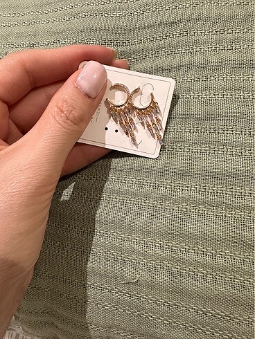 Zara Kısmet by milka tarzı küpe