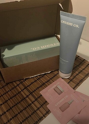 Cream co. Temizleme jeli