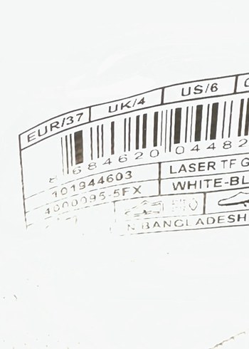 Beyaz Erkek Futbol Ayakkabısı - Görsel 4