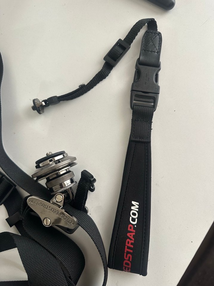 Gri Fotoğraf Makinesi Omuz Askısı 15kg'a Kadar - Görsel 3